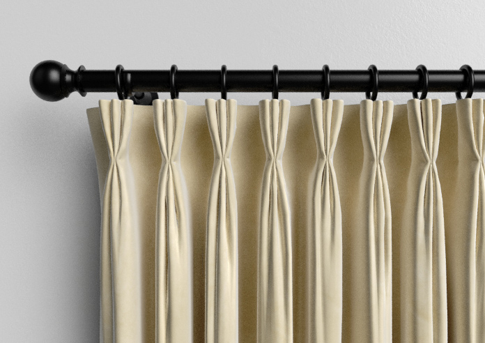 Ultra Luxe Velvet, Cream - Made to Measure Curtains - Image 11